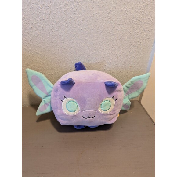 Pet Simulator X Dragon Plush Purple Cube w/ Wings 8” PhatMojo 2023 - Picture 10 of 10